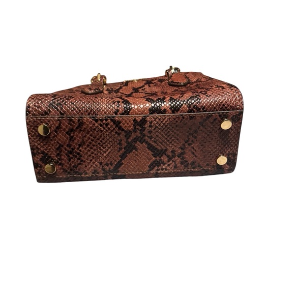 Michael Kors Mercer Extra-Small (XS) Python-Embossed Leather Bag. - Picture 5 of 5